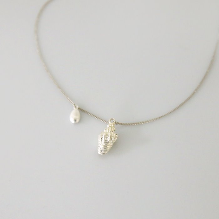 Zem No.382 (necklace) シェルモチーフネックレス